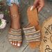 2024 Summer New Flat For Women Ethnic Style Casual Flat Slippers For Women Outdoor Flat_vogvips.com