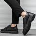 Men's Leather Shoes Summer 2026, New Black British-style Business Formal Shoes, Waterproof, Non-slip, Suitable For_vogvips.com