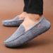 European Warm Series Genuine Men's Autumn 2025 New Winter Soft Surface Loafers Black Slip-On Business Casual Leather Shoes_vogvips.com