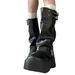 Big Toe Booties For Women Sweet Cool Style Pile Platform Western Over-the-Knee Long Thick Sole High Tube Boots_vogvips.com