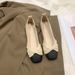 Niche Design Flat Shoes For Women 2024 Spring Autumn Square Toe Shallow Mouth Soft Sole Loafers High-end Feel_vogvips.com