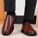 Casual Soft-soled Middle-aged 2026 New Model Genuine Leather Black Business Formal Men's Shoes, Available For Wholesale_vogvips.com