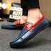 SHLIANG Men Loafers Casual Shoes Loafers Handmade Moccasins Men Comfortable Driving Shoes Sneakers Male Designer Footwear Y0349_vogvips.com
