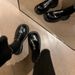 Leather Small Leather Shoes Platform Sole One-pedal Loafers British Commuter Single Shoes Jk Shoes_vogvips.com