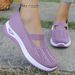 Cross-Border Casual Factory Soft Sole Breathable Fashion Mom Sports Shoes Women's Dropshipping_vogvips.com