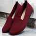 Women's Spring/Summer Old Cloth Shoes Breathable Flyknit Mesh Non-Slip Flat Low Cut Single Shoe For Middle-Aged And Elderly Mothers_vogvips.com