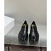Unisex Tabi Split Toe Women Thick Soled Single Patent Leather Slip On Lazy Pig S Hoof Shoes Loafers_vogvips.com
