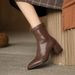 Autumn Winter New Small Martin For Women 31 32 33 Elastic Slimming Pointed Toe Large Size Women's Short Boots 41 To 43_vogvips.com