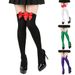 Sexy Valentine's Day bow socks over the knee stockings tall stockings women's stockings Date party stockings_vogvips.com