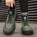 European Warm Series High-top Shoes Autumn Winter New Outdoor Work Safety Men's Sports Casual Wear-resistant Thick-soled Martin Boots_vogvips.com