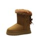Thick-Soled High Tube Snow For Women 2025 Winter New Bowknot Fairy Style Fleece-Lined Boot Caual Veratile Cotton_vogvips.com