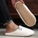 Women Slippers Light House Soft Home Cotton Slipper Winter Indoor Floor Shoes Couples Men Silence Slides Bedroom Flats_vogvips.com