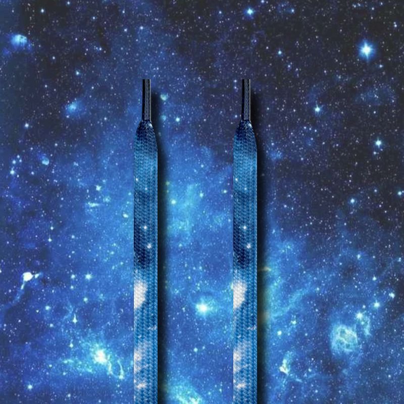 Galaxy Star flat shoelaces for men and women_vogvips.com