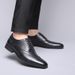 Euro Step New Large Size Men's Business Formal Fashion Leather British Casual Brogue Trendy Shoes Gentleman_vogvips.com