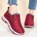 Women's Shoes Cotton Shoes For Women Winter New Shoes For Women Foreign Trade Couple Walking Shoes Plus Velvet Thickened Unisex Snow Boots For Women_vogvips.com