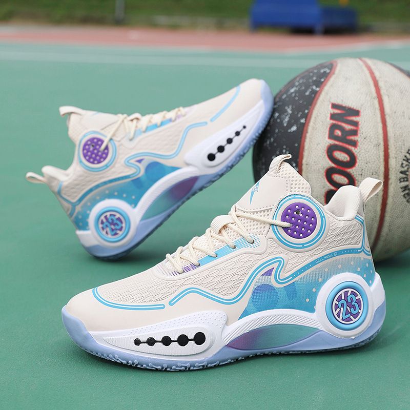 23 Letter Wade Phantom Basketball Unisex Anti-Slip Junior High School Students Small Size 3637 Sports Shoes_vogvips.com