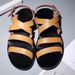 Summer Beach Breathable Casual Leather Sandals 2025 New Korean Version Trendy Cowhide Men's Shoes_vogvips.com