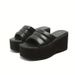Plus Size Platform Wedge Sandals Open Toe Thick Sole Women's Summer New Arrival Shoes_vogvips.com