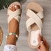 Summer New Women's Outdoor Thick-Soled Flat Slippers Lightweight Non-Slip Height-Increasing Beach Sandals For Women_vogvips.com