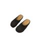 French Niche Mesh Hollow Breathable Closed-Toe Mules For Women 2026 Summer New Style Outdoor Roman Thick-Soled Sandals_vogvips.com