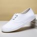 Work Shoes, Nurse Shoes, Women's White Shoes, Non Slip Flat Work Shoes, Slip On Solid Color Casual Shoes_vogvips.com