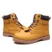 Men's Genuine Leather Boots - Winter Casual Roman Boots With Ethnic Pattern, Breathable & Comfortable (Black, Dark Brown, Yellow, Light Brown)_vogvips.com