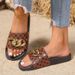 Fashionable Summer Outdoor Slippers, Versatile Thick-Soled Slide Sandals, Ins Style Non-Slip Women's Sandals_vogvips.com