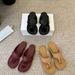 Summer 2026 Women's Genuine Leather Flip Flops Flat Sandals Fashionable Versatile Soft Sole Comfortable Outdoor Beach Slippers Red Black_vogvips.com