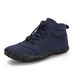 Snow Boots Cotton Shoes Winter Men And Women Outdoor Leisure Sports Non Slip Waterproof Plus Velvet Thick High Top_vogvips.com