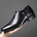 Suitable For All Seasons Four Seasons Leather Soft Sole British Style Casual Trendy Brogue Men's Shoes_vogvips.com