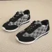 Women's Retro Floral Jacquard Sneakers Casual Lace Up Flat Shoes Lightweight Breathable Trainers For Daily Wear_vogvips.com