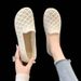 Summer Women's Openwork Mesh Shoes Breathable Soft Soled Old Beijing Cloth Sandals Fashionable Versatile Mother Footwear_vogvips.com