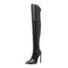 Women's Shoes Long Boots Petite Over The Knee Sexy Interest Stiletto High Heels Spring And Autumn_vogvips.com