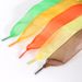 2.5cm Wide Polyester Ribbon Shoelaces - Vibrant Candy Colors For Sneakers, Casual & Work Shoes (34 Color Options) Lazy Snow Yarn Ribbon Shoelaces_vogvips.com