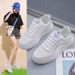 Little White For Women New Summer Vibe Style Thick Soled Women's Versatile Trendy Breathable Cool Mesh Panel Shoes_vogvips.com