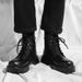 European Warm Series Xueyunxuan Off-Size Genuine Martin British Style High-Top Winter Leather Shoes Black Ankle Boots For Men_vogvips.com
