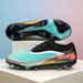 Cross-Border 2026 New Seamless Flyknit 5A For Youth AG Long-Spike Artificial Turf Top Quality Competition Training Soccer Shoes_vogvips.com
