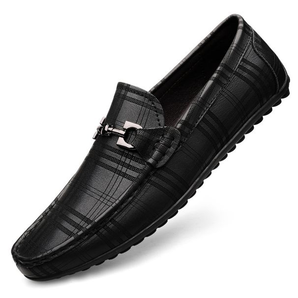 Casual Foot Cover Single Layer Men's Shoes Men's Casual Leather Shoes_vogvips.com