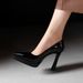 8299 European And American Style Waterproof Platform High-heeled Patent Leather Pointed Toe Ultra-high Party Women's_vogvips.com