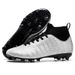 Soccer shoes Long cleats men's high top youth game artificial turf broken nails training shoes_vogvips.com