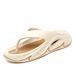 Outdoor Indoor Thick Soft Sole Beach Sandals Non-slip Bathroom Home Men Women Slippers Flip Flops_vogvips.com