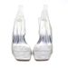 Trendy Summer Rhinestone Transparent Sandals For Women Stylish Pointed High Heel Dress Shoes Fashion Comfortable Evening_vogvips.com