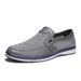 Men's D Large Hole Mesh Shoes Casual Shoes Lazy Shoes Gouging Driving Shoes Men_vogvips.com