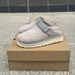 2025 New Baotou Half Drag Haken Shoes, Casual Thick Soled, Height Increasing Wool And Velvet Slippers, Suitable For_vogvips.com