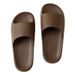 Home Slippers For Summer Mocha Couple Bathroom Odor-Resistant Sandals Men Melad Color Series Grape Granules_vogvips.com