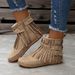 Foreign Trade Women's Short 2023 Autumn Winter New European And American Cross-Border Large Size Independent Station_vogvips.com