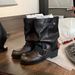 In-Stock Grape Mom Same Style Shoes With Hidden Wedge Platform Thick Sole Height Increase Wide Tube Pile Boots For Women_vogvips.com