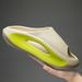 Summer Slippers For Men Non Slip And Deodorant Shit Stepping Coconut Wear Resistant Thick Soled Flip Flops Trendy Summer Shoes_vogvips.com
