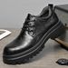 European Warm Series Men's Derby Autumn Winter Genuine Business Casual Lightweight Black Thick Sole Height Increasing Wedding Leather Shoes_vogvips.com