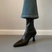 ~Korean Style Pointed Toe Stiletto High Heel Stretch Elegant Versatile Slim Autumn Winter Fleece-Lined Women's Boots_vogvips.com